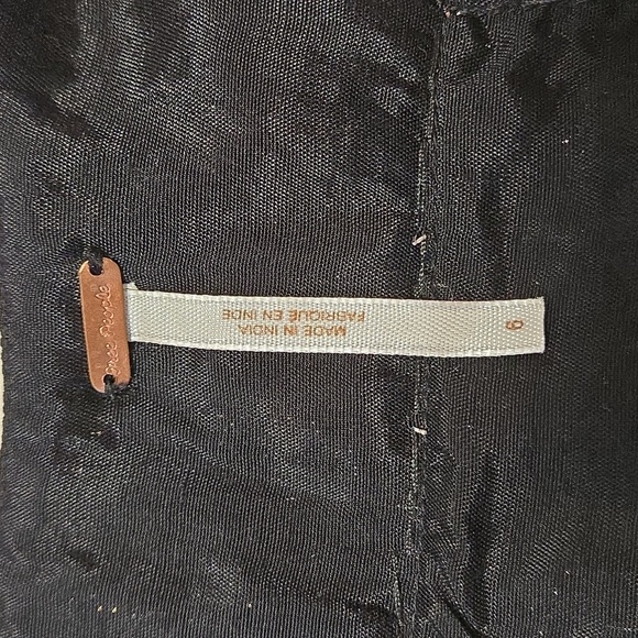 Free People Metallic studded Jacquard Mini dress size 6, party wear - Picture 9 of 10